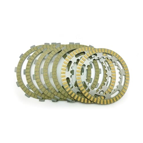 Fricción del embrague Para SUZUKI AN650 Para SKYWAVE AN 650 SKY WAVE Motor Disco Embrague Kits Discos Fricción 7 Piezas 1 Juego