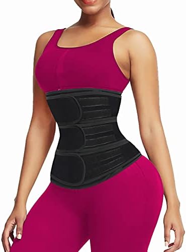 Waist Trainer Belt For Women Man Waist Cincher Trimmer Weight Loss Ab Belt Slimming Body Shaper Belt Womens Rose Red M Waistline 27 7 31 5 Amazon Com Au Clothing Shoes Accessories
