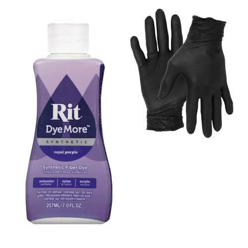 Dye – Rit Synthetic Liquid Fabric Dye for Crafting, Clothing, and Décor – 7 oz. Bottle – with Artisx...
