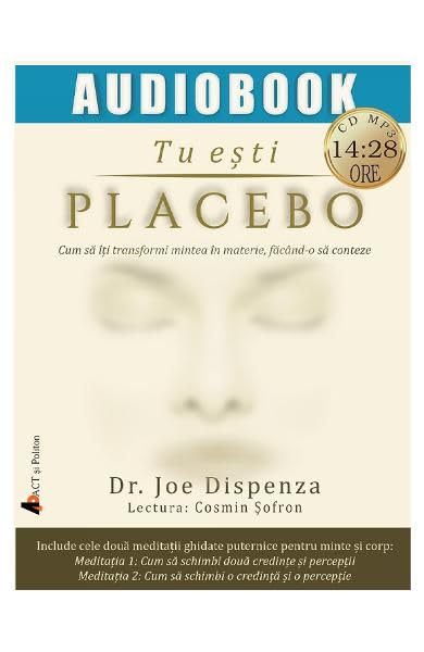 Tu Esti Placebo. Audiobook Paperback – 19 May 2016