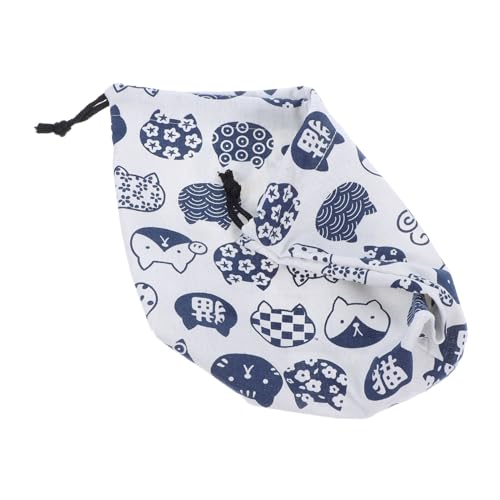 Ciieeo Lunch Storage Bag Cotton Lunch Bag Tote for Women White