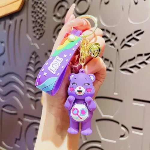 Image of GEOCARTER Teddy Bear Keyring | Cute Keychain for Bags & Keys