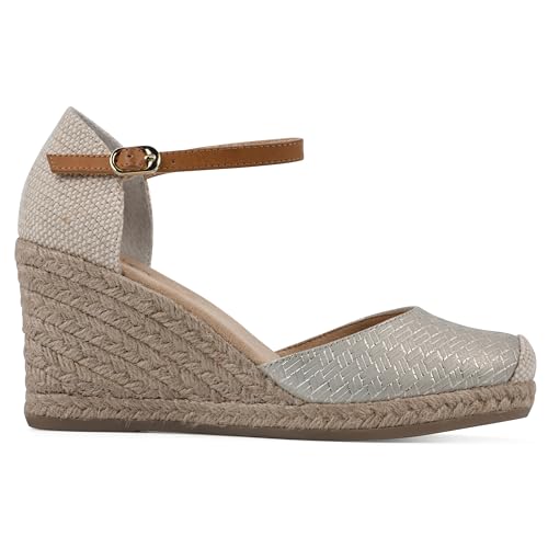 Image of WHITE MOUNTAIN Women's Mamba Espadrille Wedge Sandal