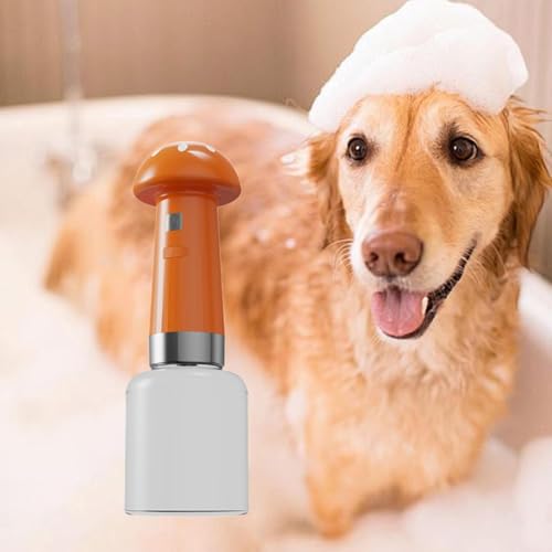 IEUDNS Dispensador de shampoo de cachorro elétrico Suprimentos de banho de animais de estimação port
