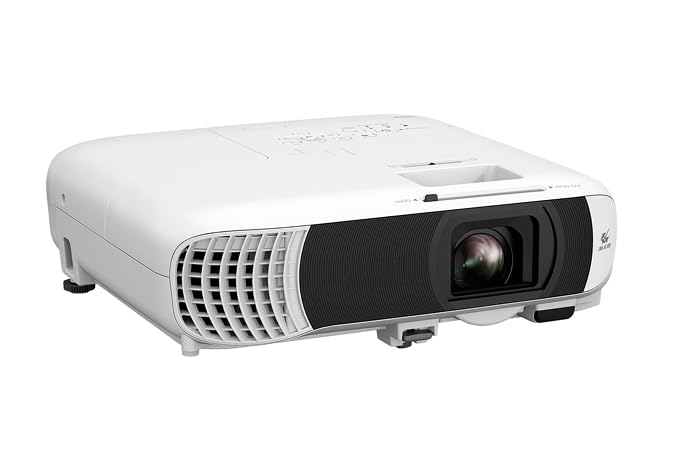 Image of Eps0n EB-FH54-4100 Lumens Full HD 3LCD Home Theatre Projector (White & Black)