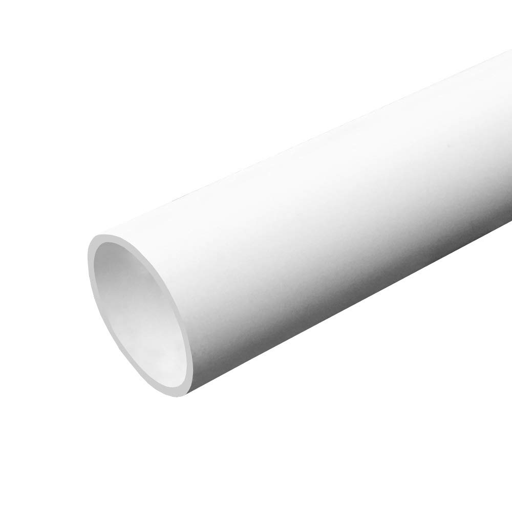 ARLI Installationsrohr M32 gemufft 10m + 20x Klemmschelle – Kabelrohr starr PVC schwer entflammbar 32mm für Aufputzinstallation Weiß
