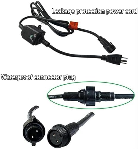 Heated Snow Melting Mats, 10" x 48" Outdoor Heating Pads for Ice & Snow, Safe Sidewalk & Stairs Ice Melters, 2-Piece Set for Winter Safety