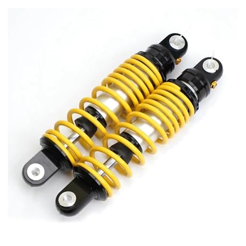 Amortisseur moto 245mm hydraulique réglable en couleur or pour suspension arrière de scooter