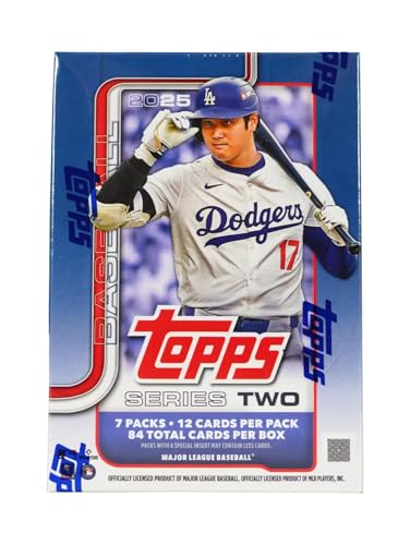 2025 Topps Series 2 Baseball Trading Card Blaster Box