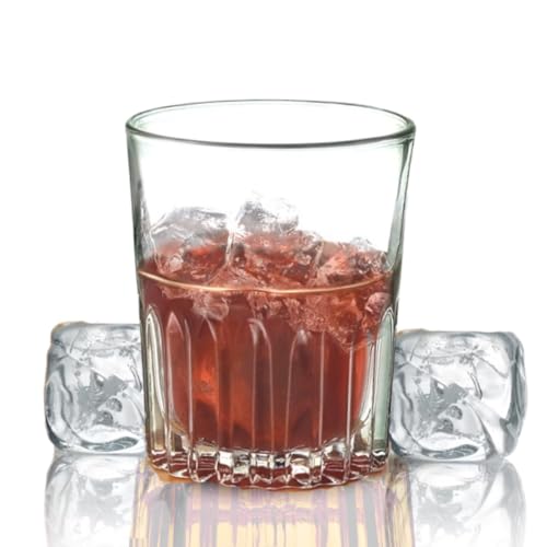 Image of Yera Classic Tumbler Set of 6, 250 ml Each | Transparent | Hot & Cold Drinks, Juice, Cocktail, Milkshake, Smoothie | Ideal for Home, Party, Restaurant, Gifting | Special Occasions