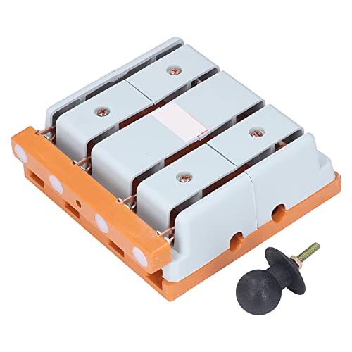Duty 100A DPDT Industrial Manual Power Transfer Disconnect Rated 380V Metal Housing with Guard Pole Toggle