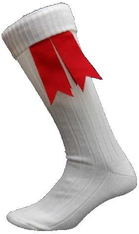 Kilt Socks - Ivory - Large