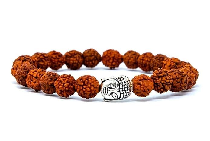 3 Mukhi Rudraksha Bead for Men & Women | Natural Original & Certified Three-Faced Nepali Rudraksha Bead Spiritual Growth, Protection from Negativity & Meditation