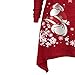 Talla Extra Sudadera Sin Capucha Mujer Largo Blusas Camiseta de Manga Larga...