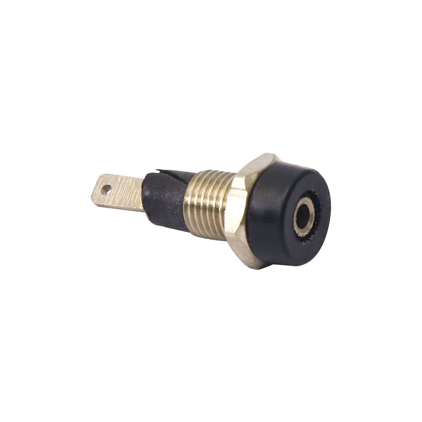 Electronic Spices 2mm 5A Black Color Female Socket Banana Connector Pack of 10pcs-picture-27