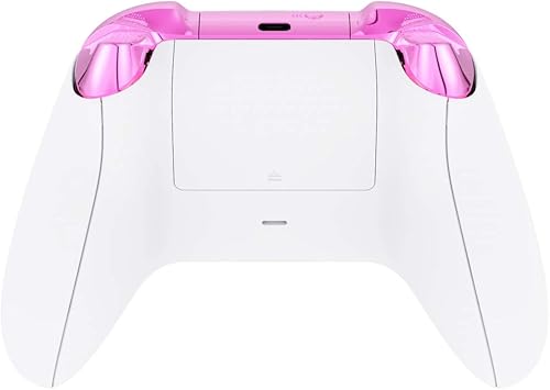 Miniatura 7 de eXtremeRate Replacement Buttons for Xbox Core Wireless Controller, Chrome Pink Glossy Custom LB RB LT RT Bumpers Trigers Dpad ABXY Start Back Sync