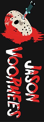 Bioworld Friday the 13th Jason Voorhees Men's Black Drawstring Sleep Pants2