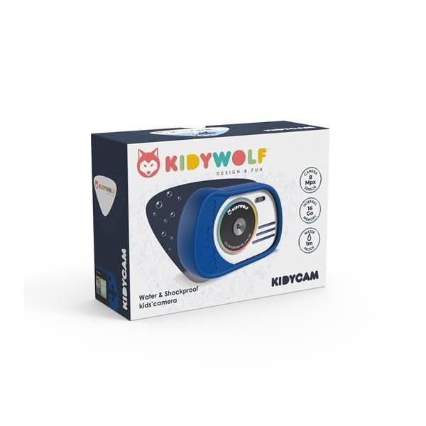 KIDYWOLF kamera fotograficzna i wideo niebieska