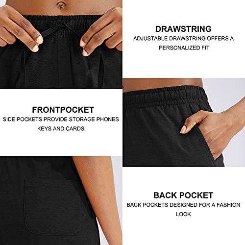 image for G Gradual Women's Bermuda Shorts Jersey Shorts with Deep Pockets 7