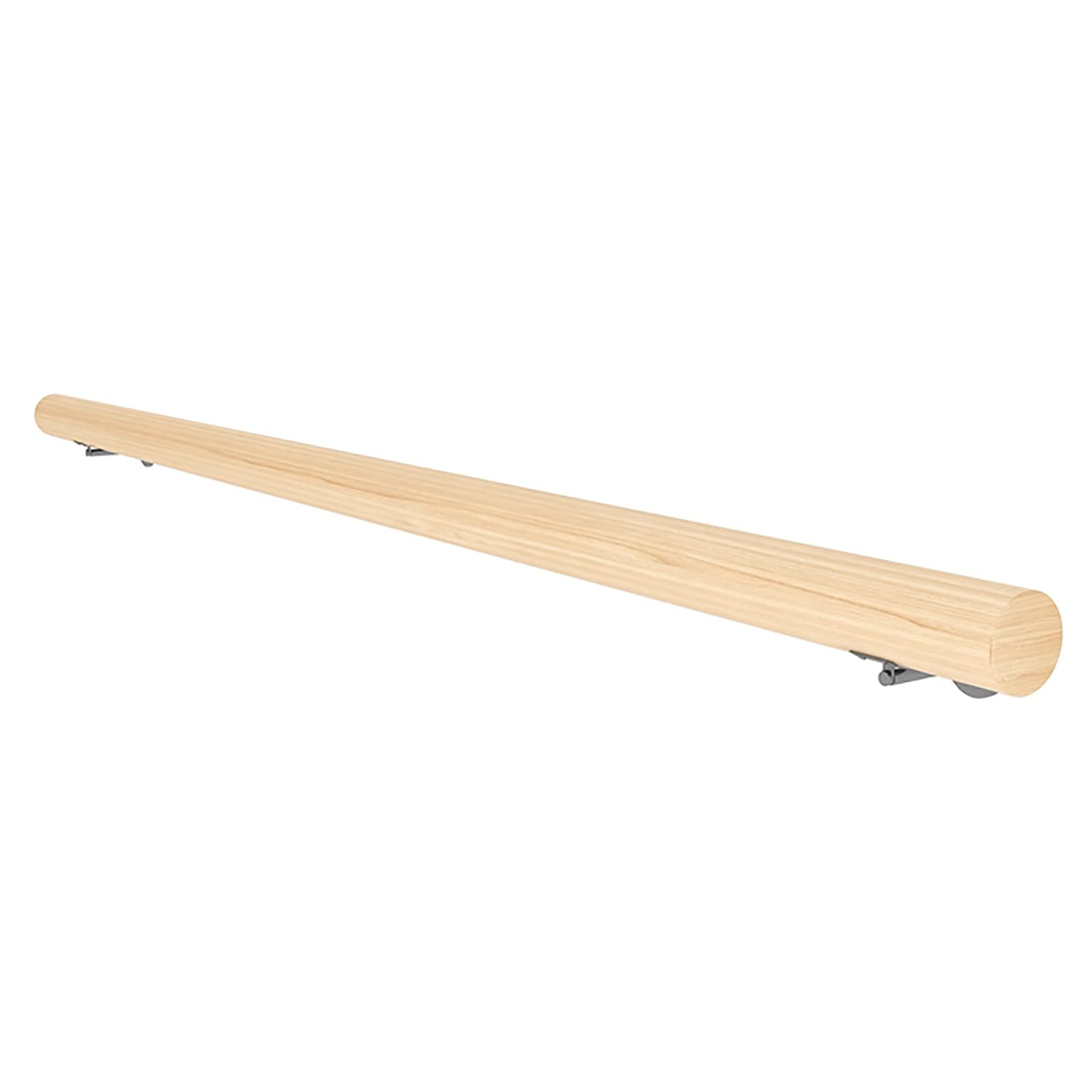 Main courante d'escalier bois intérieur rampe de protection murale barre appui