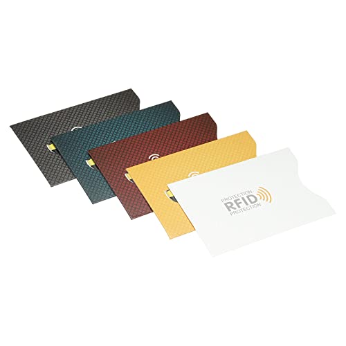 Pochettes de protection RFID fines YOKIVE lot de 20 évite piratage carte de crédit