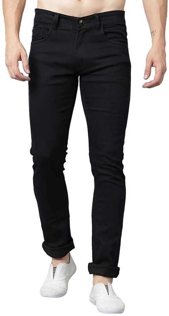 Regular Men Black Jeans ()_Oak_P1_Men_BLK_01003-image-40