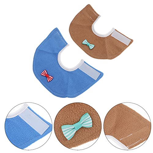 POPETPOP Anti- Bite Recovery Bird Collar 2pcs Bird Neck Collar Parrot Cone Recovery Pet Anti Biting Elizabeth to Bites Licking Wounds Plucking - Image 4
