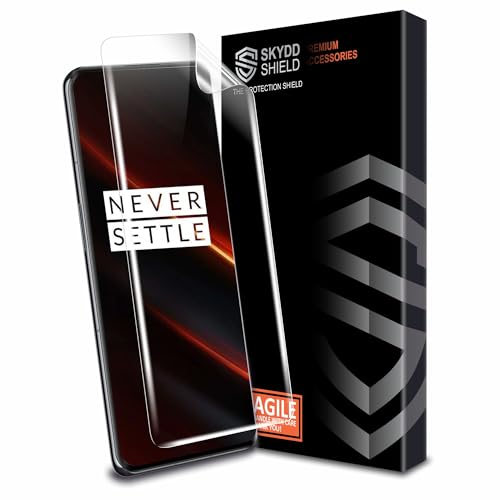 Image of TPU hydrogel Edge to Edge Screen Protector Guard For OnePlus 7 Pro and OnePlus 7T Pro (6.67 Inch) With Installation Kit | Fingerprint Compatible | Edge to Edge Coverage