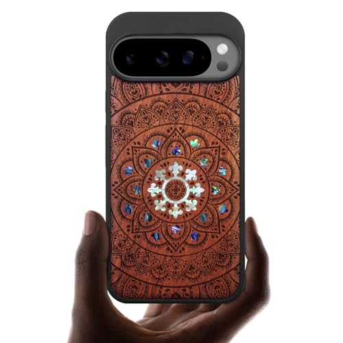 Carveit MagSafe (}OZ[t) Ή Google Pixel 10/Pixel 10 Pro P[X ؐ, ŃCC/ۛ VR+YȊL/VRLۊ+TPU, sNZ10/10 Pro P[X ϏՌ ~ C 