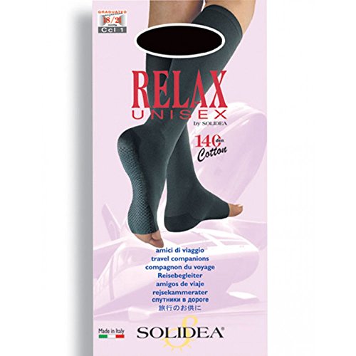 Relax 140 genou Solidea bleu contre les jambes Lourdes en XL