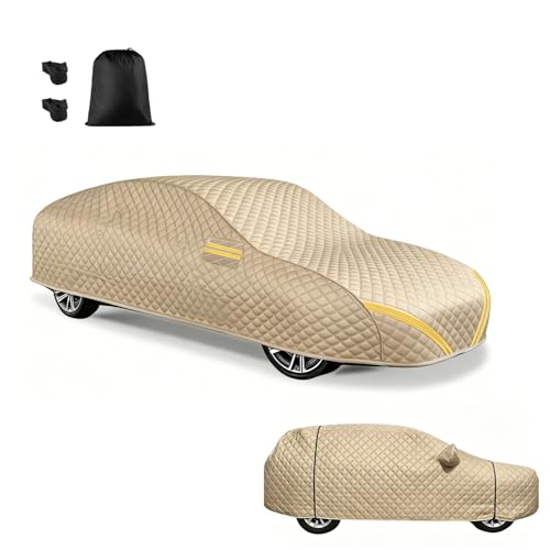Customized Full Car Cover Compatible with Kia K3 2024-2025 with Cotton Lining, Hail Protection Outdoor Cover, UV Sun Resistant