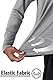 TACVASEN Herren Sonnenschutz Hoodie Sommer Atmungsaktiv Langarmshirts UPF 50+ mit Kapuze, Hell Grau, L