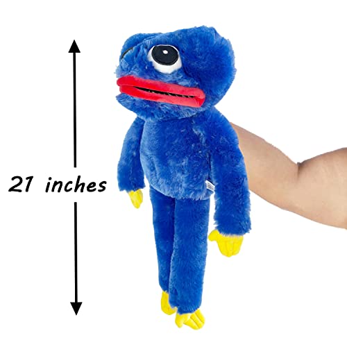 Huggy Wuggy Hand Puppet, Huggy Wuggy Hand Puppet for Boy and Girl Blue