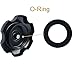 Vanlison Gas Cap Fuel Cap Compatible with Kawasaki ZXI STX STS 900 1100 STX-di Jetski Jet Ski Replacement # 51049-3714 Black