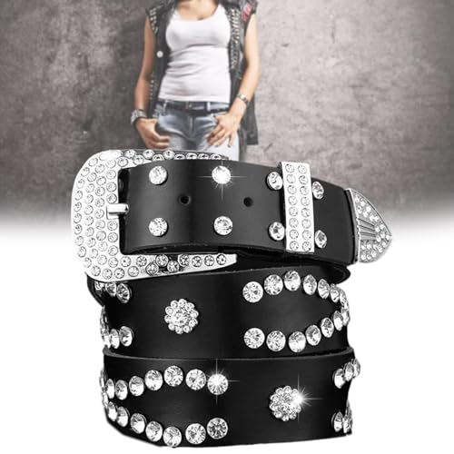 Waist Belt, Belts Adult Temperament Commuting Waist Belts Western Cowgirl Fashion Belt for Jeans Skirt2