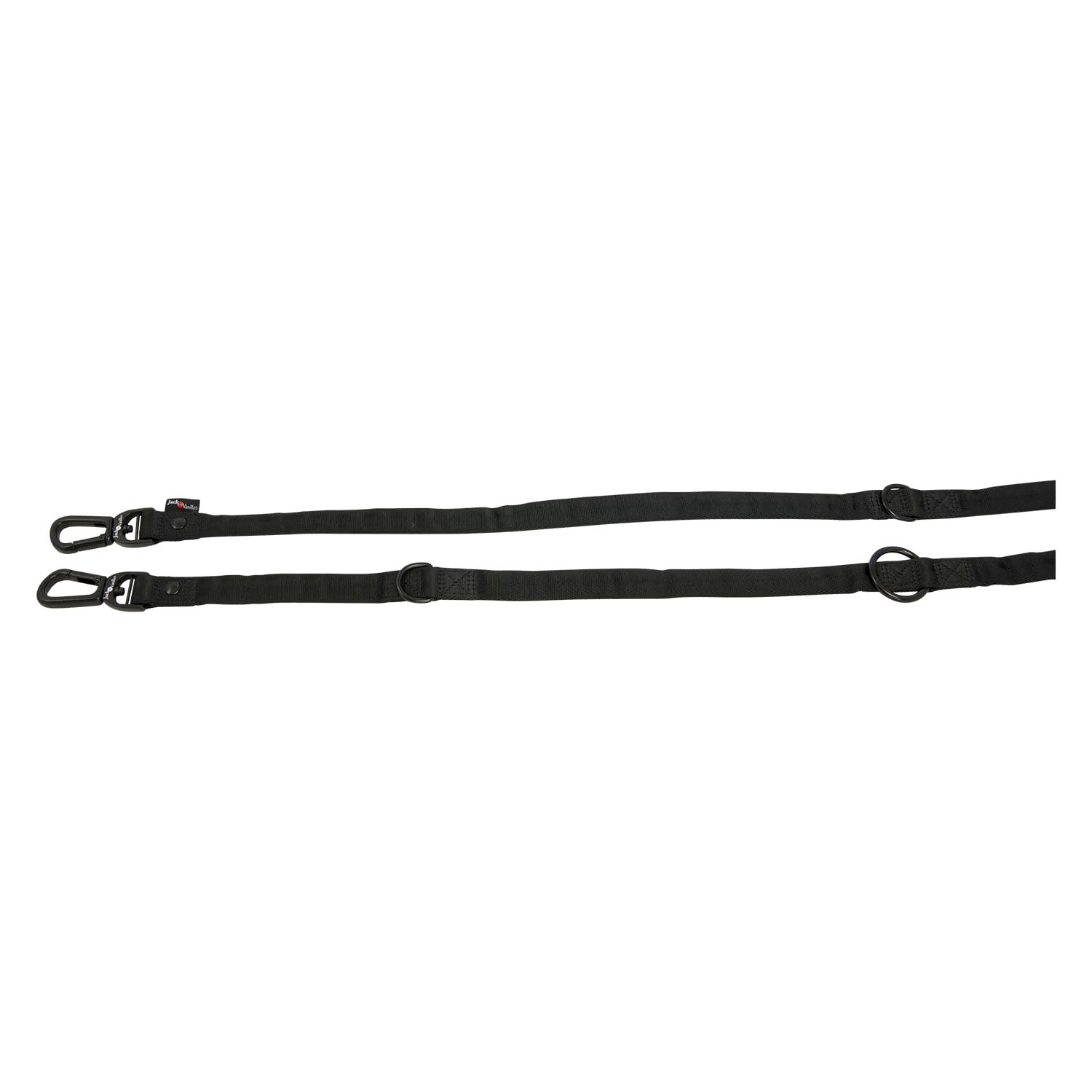 JACK AND VANILLA, Training Lead for Dogs Comfort Tube Model Nylon, Black, Size 20 mm x 200 cm