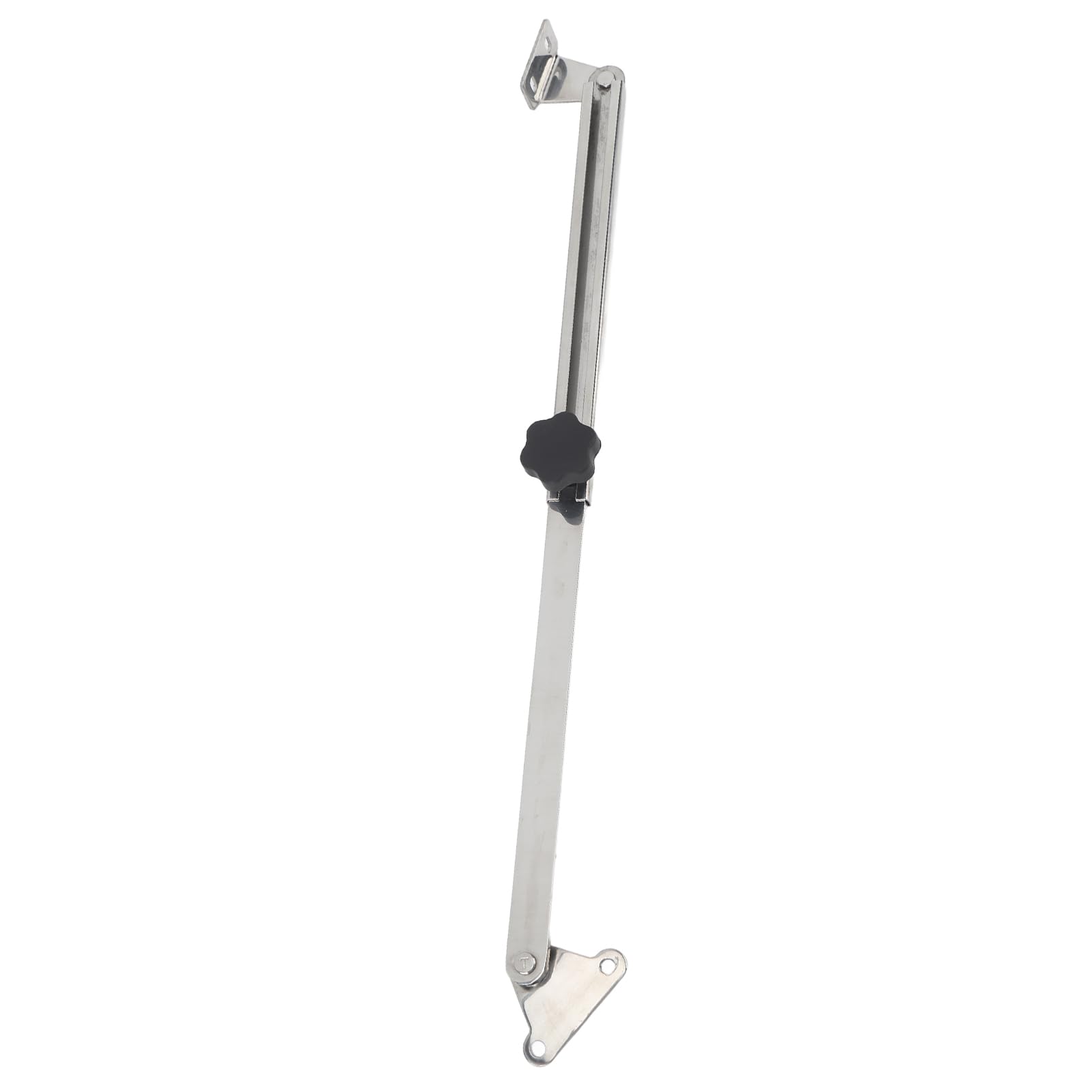 Aramox Ajustador de Soporte de Tapa de Escotilla Marina, Acero Inoxidable, Ajustable de 20 a 36 cm