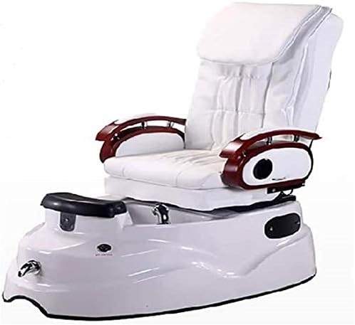 TFJS Foot Spa Stool Foot Washing Automatic Massage Pedicure ir Nail ir Pedicures Care Pedicure Sofa ir White Adult Massage Chair