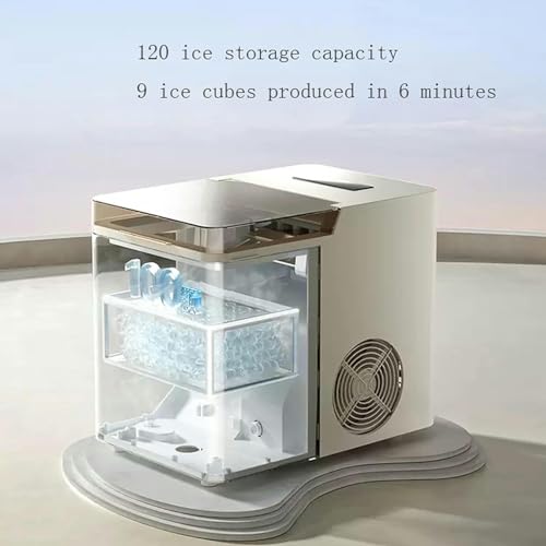 Máquina para hacer hielo de mostrador portátil 30lb/24h miniatura 3