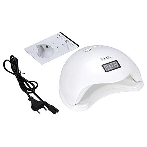 220V Moderna SUN5 48W Secador de Esmalte de Uas Luz de Secado de Gel L�mpara de Curado de Manicura Enchufe de UE