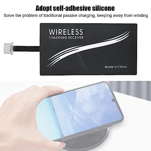 Estink ESTINK7HEXOSV4MZ Charger Receivers, Pack Of 2 Universal Type C Charger Adapter Mobile Phone Sticker Charging Receiver Portable Charging Receiver thumb #4