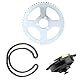 EBTOOLS T8F Ketting Kit Für Mini Motorrad Ritzel Mit Kette Pocketbike Antriebssystem T8F Kette & 6T Getriebe & Kettenra Atz Pocket Bike Zahnrad Mit Kette Pocket Bike Kette Ab