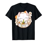 Photo Gallery kawaii cat ramen noodles otaku anime giapponese neko maglietta Photo Gallery kawaii cat ramen noodles otaku anime giapponese neko maglietta