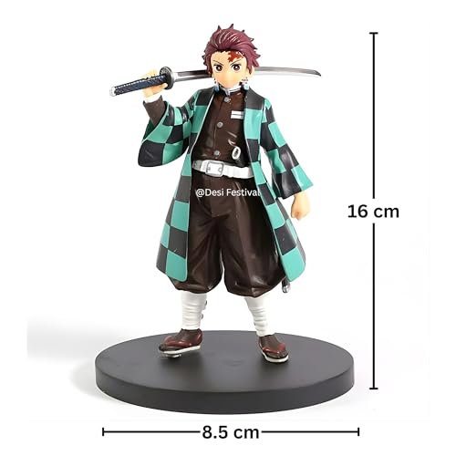 Image of Anime Action Figure | Premium Collectible Limited Edition | Attractive Lightweight Toy Figures for Home Decoration Office Desk and Study Table by Anime Collectors (Tanjiro Standing)