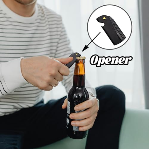 Peine plegable de bolsillo para barba para hombres 2 piezas miniatura 7