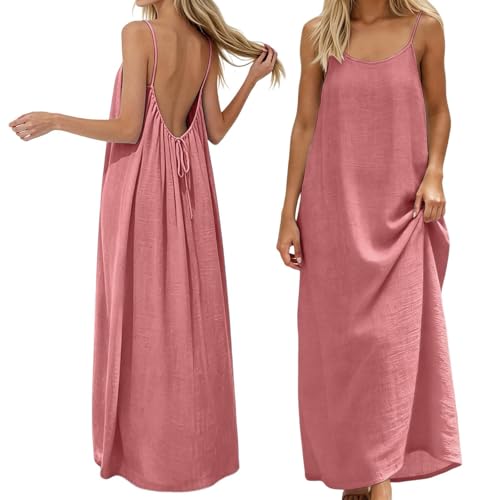 Robe décontractée à dos ouvert : le confort d'une coupe ample en été