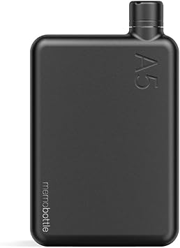 memobottle A5 Stainless Steel BLACK