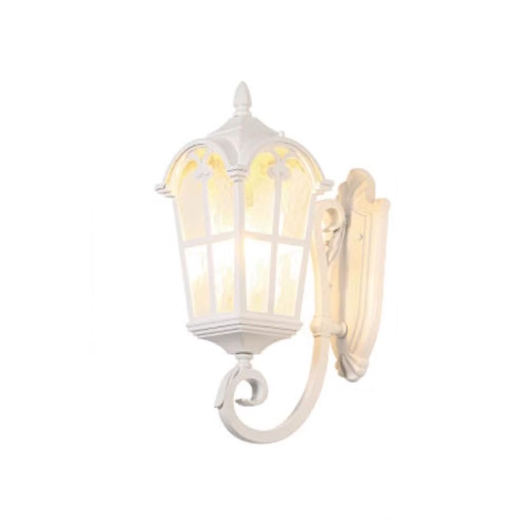 Lumière extérieure blanche et étanche pour luminaire de façade