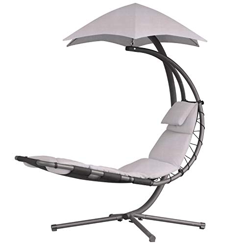 Vivere Dream Chair – Ultimate Backyard Lounger with Canopy, Cushion,