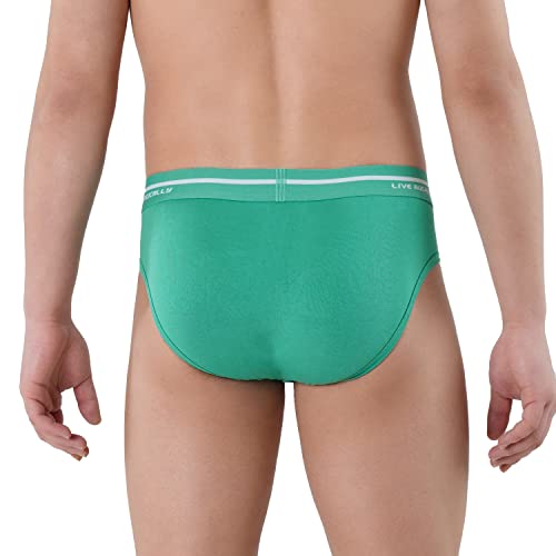 Image of U.S. Polo Assn. Men Logo Waistband Cotton Stretch IYAH Briefs - Pack of 2